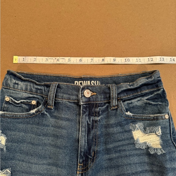 Rewash High Rise Denim Shorts - Size 25 - Picture 9 of 11